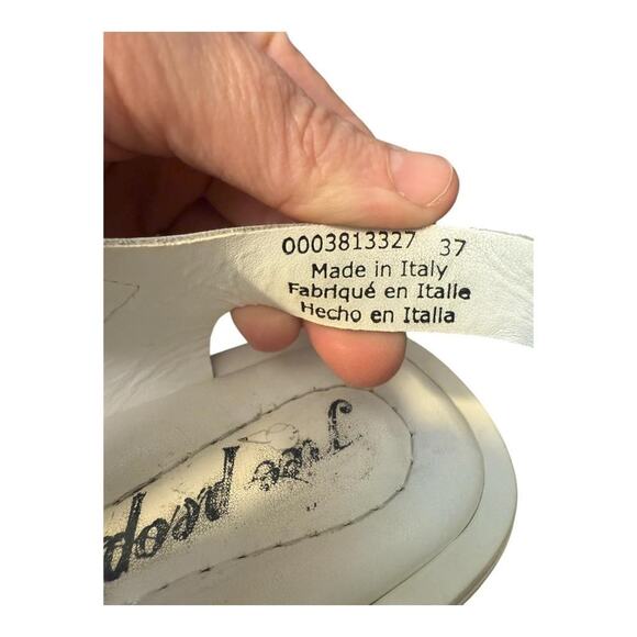 Free People Cream Fisherman Sandals - Picture 6 of 7